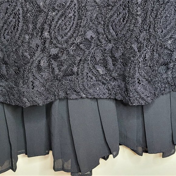 Altar'd State Black Paisley Lace Dress, size small - Picture 4 of 5